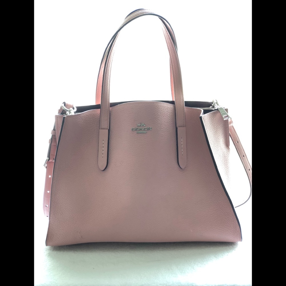 Coach Handbag with Removable Crossbody Strap